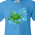 thumbnail image 4 of Inktastic Sea Turtle Swimming Youth T-Shirt, 4 of 5