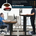 thumbnail image 6 of Costway 48''  Electric Standing Desk Height Adjustable w/ Control Panel & USB Port Walnut, 6 of 12