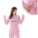 thumbnail image 3 of KAKOWELY De Casual De Para Mujer Pijama Rosa Con Manga Larga Y, 3 of 8