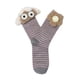 thumbnail image 1 of Guardurnaity Juego de calcetines divertidos, calcetines extravagantes, diseño de mano en mano, tela, regalos adecuados para mujeres, novias, Accesorios de calzado fideos grises talla única, 1 of 6