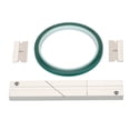 thumbnail image 2 of 1/4 10 Inch Tape Splicing Set, Secure Splicing Precise Size Tape Splicing Block Leader Tape Easy Installation  for Universal Tape and Reel Recorders, 2 of 7