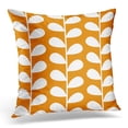 thumbnail image 1 of Funda de Almohada ABPHQTO Kids Mid Century Modern Leaf Pattern 50x50 cm, 1 of 1