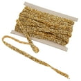 thumbnail image 4 of Gold Rhinestone Ribbon, Self Adhesive  Ribbon DIY Decoration Strong Stickiness 10 Yards Bright Rhinestones  For DIY Crafts, 4 of 8