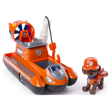 PAW Patrol Ultimate Rescue - Zuma's Ultimate Rescue Hovercraft with Moving Propellers and Rescue Hook, for Ages 3 and Up