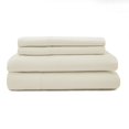 thumbnail image 1 of Sobella 03514676100000 500 Thread Count Solid100 Percentage Cotton Sheet Set, Ivory, 1 of 1