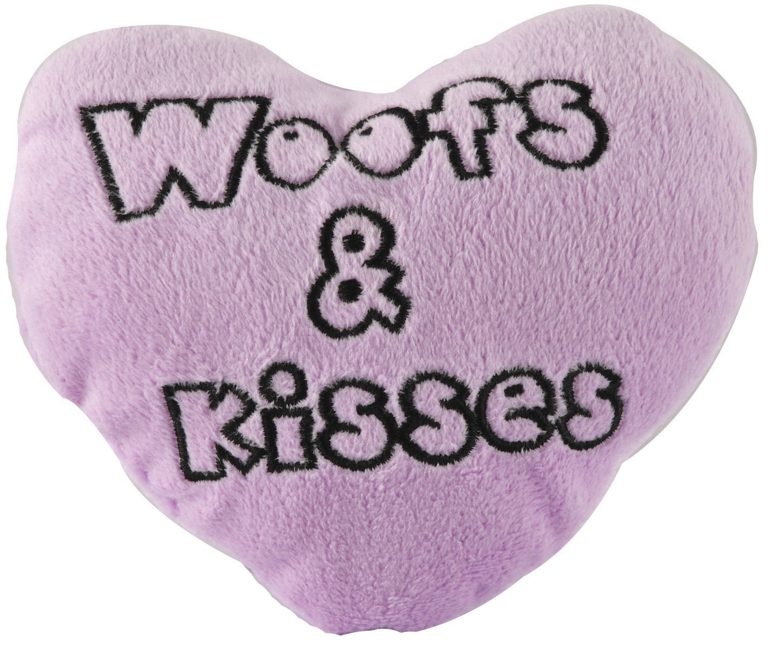 Woofs & Kisses Plush Conversation Hearts Dog Toys