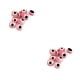 thumbnail image 3 of Sonducket 100 Pieces Oval Loose Beads Polished Charms Earring Spacer Hand Jewelry Bracelets Making Supply Bead Smooth Accessories Rosa claro diá. 6 mm * 4 mm de espesor 2Conjunto, 3 of 6