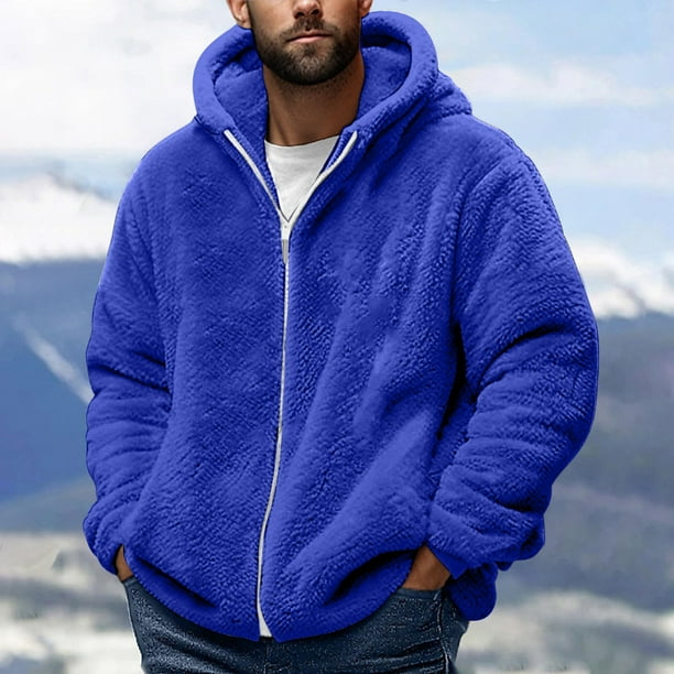 Puntoco Sudadera Con Capucha Y Manga Larga Con Cuello En V Para Hombre