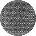 thumbnail image 1 of Ahgly Company Indoor Round Persian Gray Traditional Area Rugs, 5' Round, 1 of 1