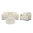 thumbnail image 4 of Southern Home Furnishings Vibrant Vision Oatmeal Polyester Sofa in Beige, 4 of 7