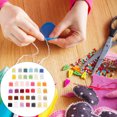 thumbnail image 3 of Miangastore 40 Rolls Sewing Thread Assorted Color Cotton for Artists and Craft Lovers, 3 of 8