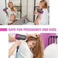 thumbnail image 2 of CONFU Hair Dryer, 1875W Ionic Blow Dryer, Portable lightweight with 2 Concentrator Nozzles for Home & Travel, 2 of 8