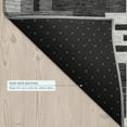 thumbnail image 5 of Addison Rugs Chantille Indoor/Outdoor Transitional Mid-century Modern Black Machine Washable Rectangle Rug, 10' x 14', 5 of 8