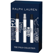 The Polo Collection Ralph Lauren Mini Set for Men: 3 x 0.34 Eau De Toilette Spray: Polo Red | Polo Blue | Polo 67