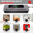 thumbnail image 3 of Electric Sealing Machine Automatic Vacuum Sealer Vacuum Food Sealer Dry Wet Packing with 10 Free Sealing Plug, 3 of 7