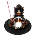 thumbnail image 6 of Ebros Zen Lotus Flower Incense Cone & Stick Burner Candle Holder Figurine, 6 of 9