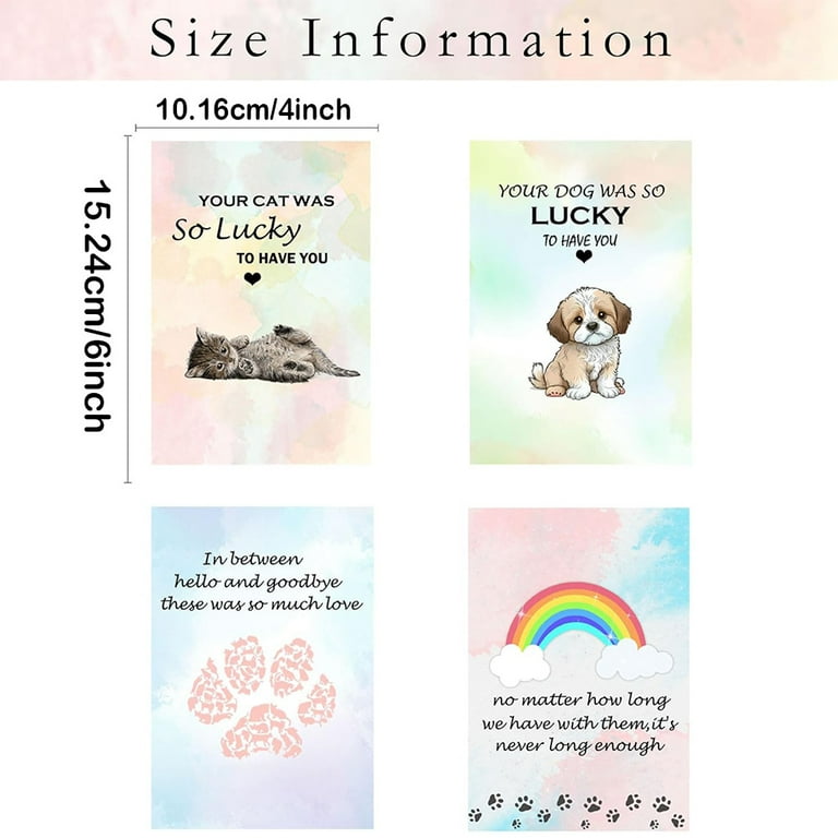 loss-of-pet-sympathy-cards-12pcs-sympathy-cards-with-envelope-thoughtful-sympathy-card-dogs-cats-and-all-pets-grief-bereavement-greeting-cards-8x6inch-walmart-com for Free Printable Pet Sympathy Cards Loss of Pet Sympathy Cards 12pcs Sympathy Cards with Envelope Thoughtful Sympathy Card Dogs Cats and All Pets Grief Bereavement Greeting Cards 8x6inch - Walmart.com for Free Printable Pet Sympathy Cards
