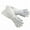 White, variant on Piper Drummer Leather Gauntlets, Premium Real Leather Band Gloves for Performance, Stylish Design for Musicians and Marching Bands