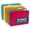 Assorted, variant on Blue Summit 75 Pack Colored Hanging File Folders Letter Size No Expansion, Colored Hanging File Folders Bulk, Assorted Colors, Designed for Bulky Files, Medical Charts, 1/5 Tabs