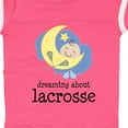 thumbnail image 4 of Inktastic Lacrosse Baby Dream About Boys or Girls Baby Bodysuit, 4 of 5