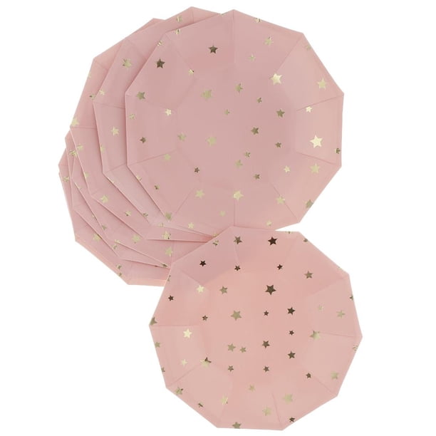 Servilletas de papel de doradas de 20 piezas, decoración de cóctel desechable, azul 9 pulgadas