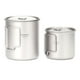 thumbnail image 1 of Copa de titanio Taza de titanio ultraligera TOMSHOO, portátil para exteriores, 2 uds, juego de tazas Tomshoo Copa de titanio, 1 of 7