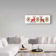 thumbnail image 3 of Trademark Fine Art 'Geometric Holiday Reindeer' Canvas Art by Michael Mullan, 3 of 3