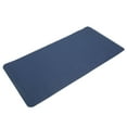 thumbnail image 2 of Alfombrilla de mesa multifuncional de cuero suave, impermeable y resistente al aceite, para escritorio, alfombrilla para ratón (azul), 2 of 14
