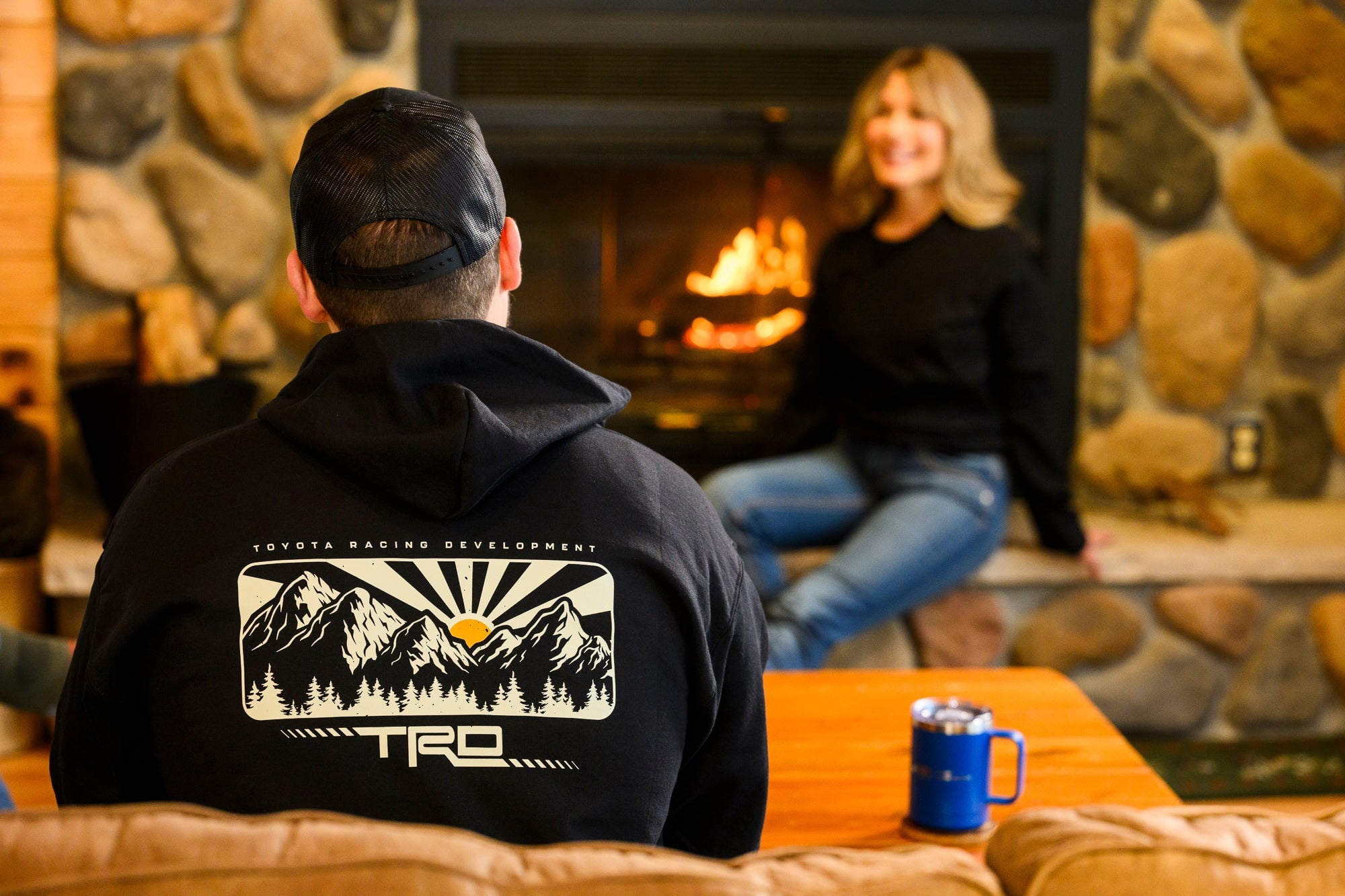 Toyota Racing Development Zip-Up Hoodie-Mountain Adventures