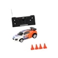 thumbnail image 2 of Mini coche RC, coche de control remoto, escala 1/45, pequeño coche de radio coleccionable eléctrico. naranja, 2 of 9