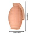 thumbnail image 4 of Juguete de goma blanda con forma de bomba, juguete divertido para el estrés, decoración novedosa para el escritorio, 4 of 6