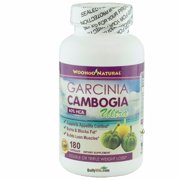 WooHoo Natural Garcinia Cambogia Ultra 60% HCA 180 Capsules