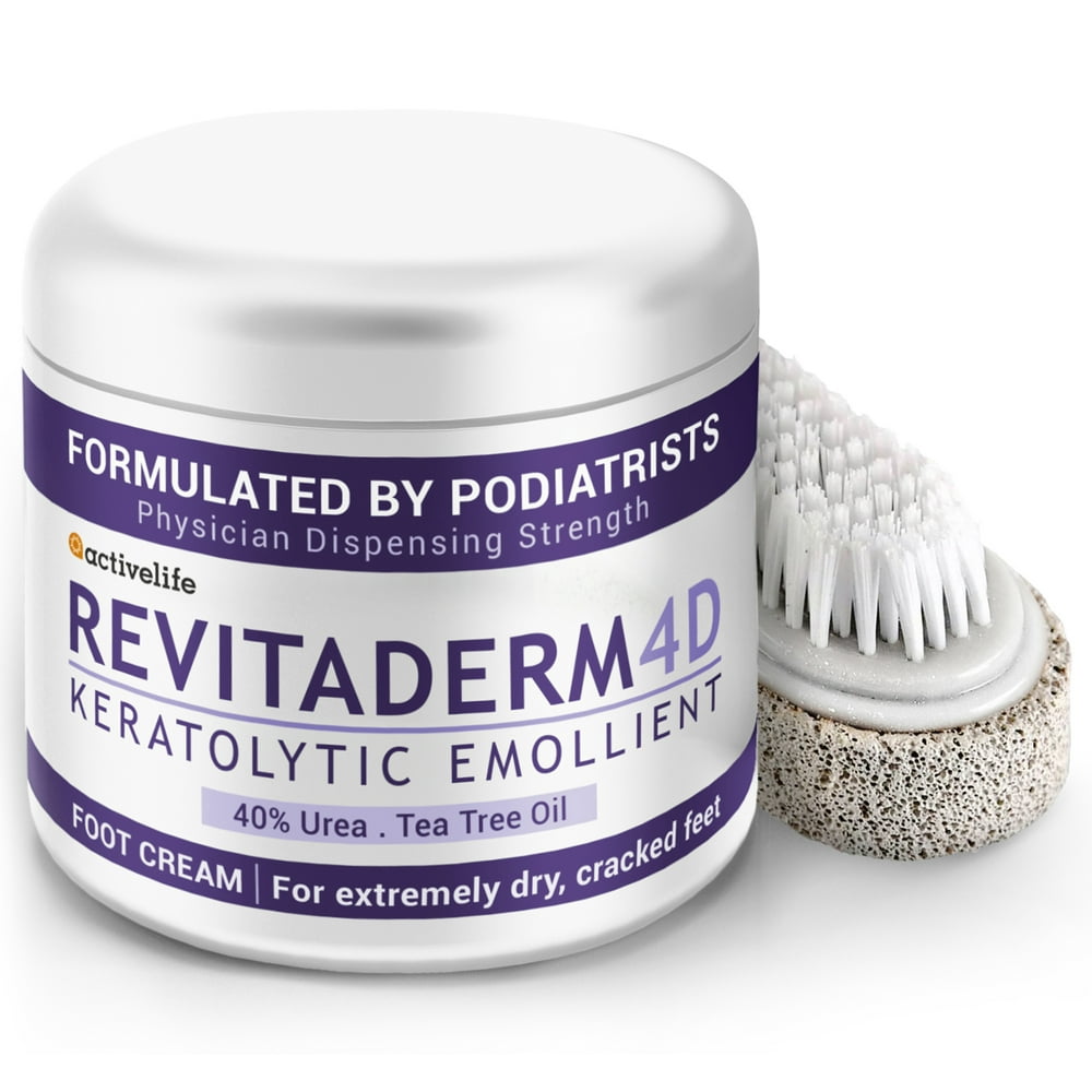 Activelife Revitaderm 40 Urea Cream for Calloused, Cracked Feet, Heels