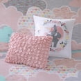 thumbnail image 2 of Pink Cloud Cotton Printed Duvet Cover Set - Soft Washed Cotton Fabric, Solid Reverse, 1" Flange Sham, Button Closure, Inside Ties, Cotton Shell & Polyester Fill Pillow, 2 of 3