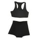 thumbnail image 5 of Ropa deportiva femenina a escala 1/6, disfraz, moda, ideal como regalo deportivo. Negro, 5 of 9
