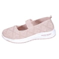thumbnail image 6 of Womens Slip on Shoes Casual Breathable Loafers with Arch Support Soft Sole Non Slip Casual Daily Breathable Sneakers Pink Size 9, 6 of 6