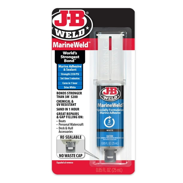 Jeringa Adhesive J-B Weld 50172 MarineWeld de 25 ml