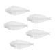 thumbnail image 4 of Kit de 5 señuelos de pesca blandos, herramientas de pesca para agua dulce, regalos prácticos y realistas. Blanco, 4 of 9