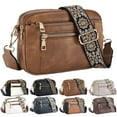 thumbnail image 2 of LIJCC Crossbody Bag Cross Body Bag for Woman Trendy Vegan Leather with Adjustable Shoulder Strap Langrents Purses Lang Rents Multi Pocket Shoulder Bag, 2 of 9