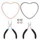 thumbnail image 5 of Fiudx Kit de Pulsera, Pulsera Diy para Pareja, Acero Inoxidable Duradero, Regalo Único para Ocasiones Especiales, Aniversarios Románticos o Cumpleaños, Un Recuerdo Especial para Tu Pareja., 5 of 6
