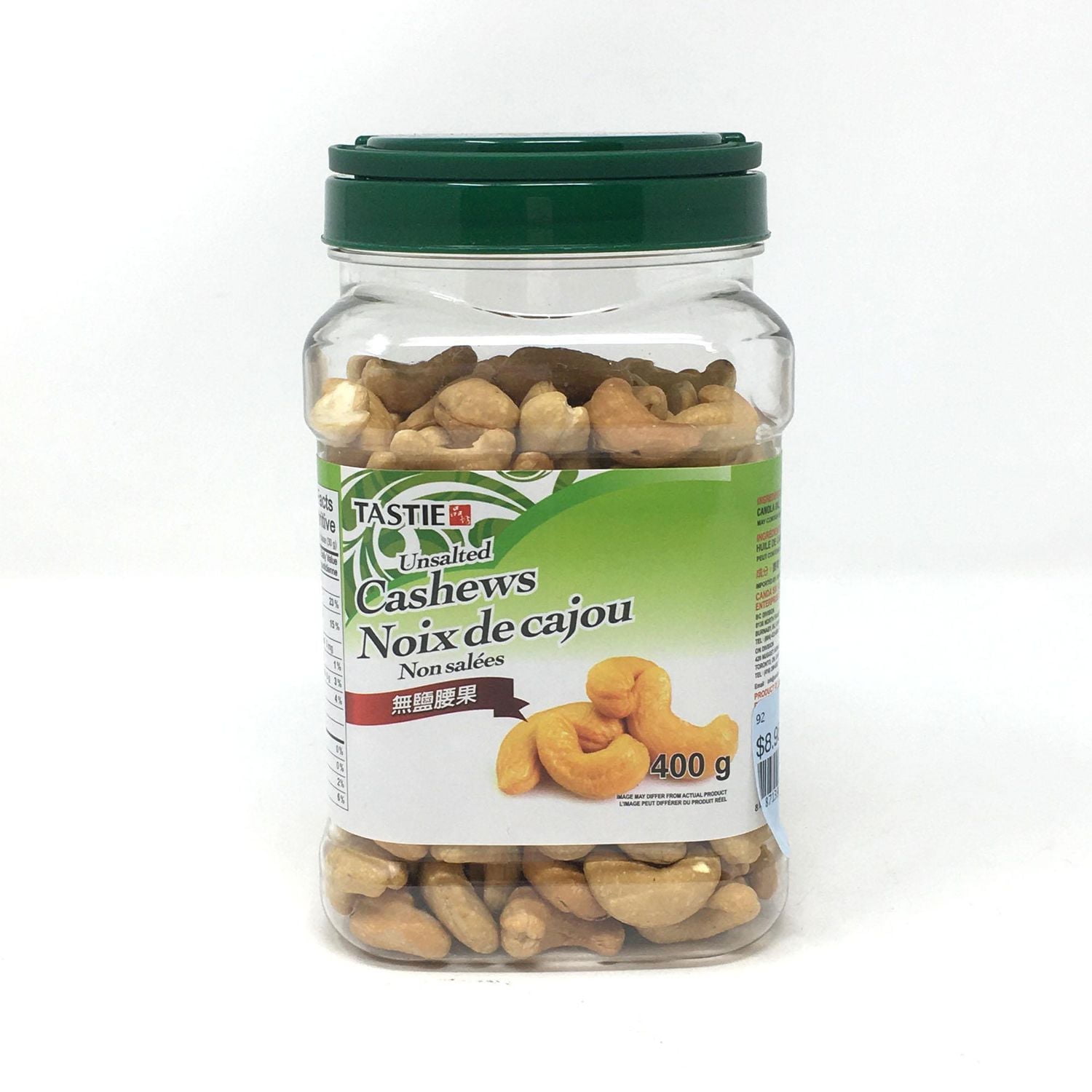 Tastie Unsalted Cashews