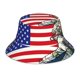 thumbnail image 1 of Fotbe American Astronaut Runs Forward Sombrero Tipo Pescador con Estampado – Sombrero de Sol de Algodón de Moda para Playa, Golf, Pesca, 1 of 6