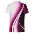 thumbnail image 4 of Mefallenssiah Hauts pour Hommes, Liquidation T-Shirt à Manches Courtes Imprimé Col Rond Mode Décontractée Manches Courtes, 4 of 5