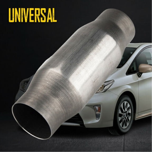 3" Universal Inlet/Outlet Catalytic Converter 410300 w/o O2 Port, Stainless Steel Shell