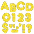 thumbnail image 2 of (6 Pk) Ready Letters 4In Casual Yellow Sparkle, 2 of 2