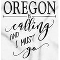 thumbnail image 2 of Oregon is Calling and I Must Go Women's Plus Size Graphic Tee Brisco Brands 3X, 2 of 5