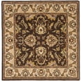 thumbnail image 2 of Safavieh Heritage Duncan Oriental Area Rug, Brown/Ivory, 8' x 8' Square, 2 of 8