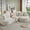 Beige, variant on GNIXUU 120.9” Large Curved Sectional Couch, Luxury Plush Corduroy Boneless Sofa,Modern L-Shaped Cloud Couches for Living Room Office, Right-Facing Chaise, No Assembly Required,Black