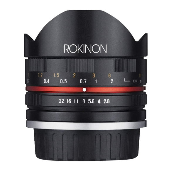 Rokinon 8mm F2.8 Compact Fisheye Lens