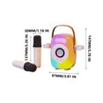 thumbnail image 4 of Qwtwty Outdoor Speakers Wireless Bluetooth Karaoke Speaker with Microphone - All - in - One Portable Speaker for Kids' Indoor Outdoor Singing Entertainment, 4 of 9